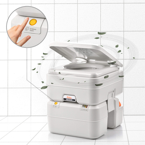 Portable toilet Meteor 20 l white