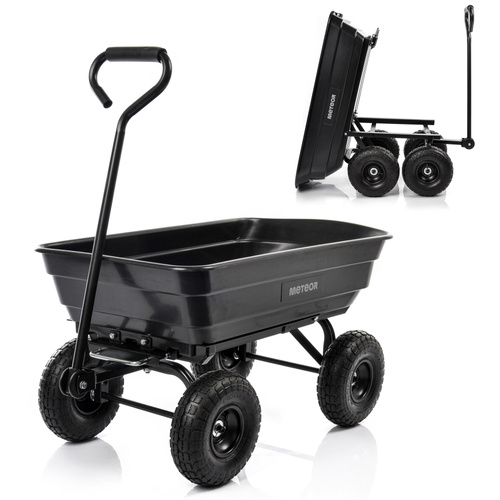 Meteor 3-in-1 tipper cart TC-250 black