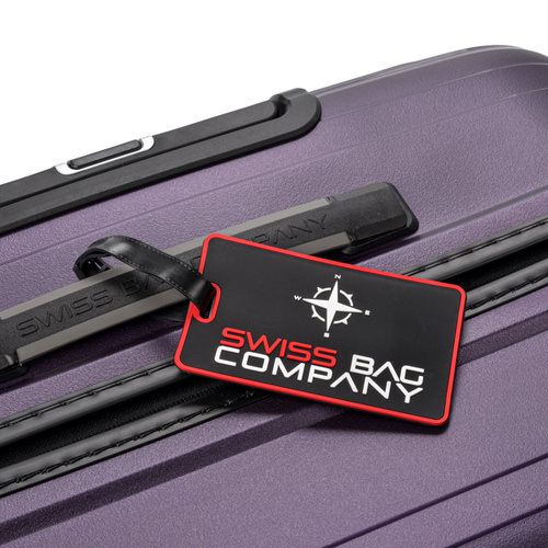 Suitcase SwissBags Echo set purple