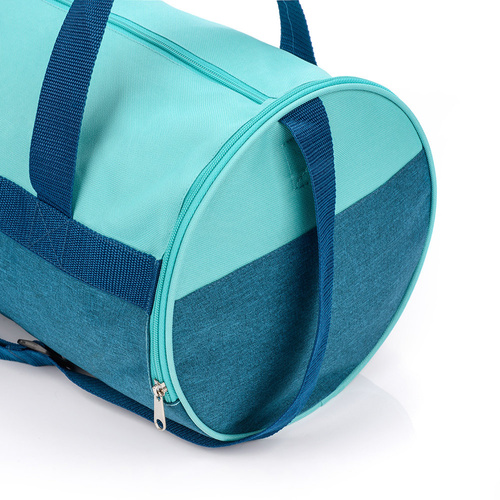 Torba fitness Meteor Siggy 25 l niebieski/miętowy