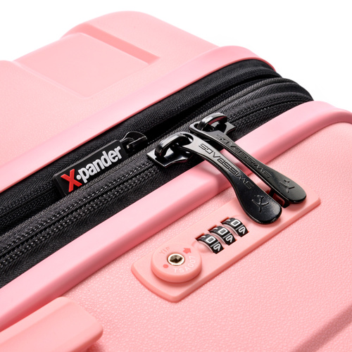 SwissBags Tourist Medium Suitcase 65cm Pink