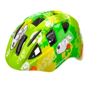 Kids bike helmet PNY11 M 48-53 cm Dogs green