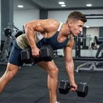 Zestaw hantli cementowych 2x10 kg Meteor