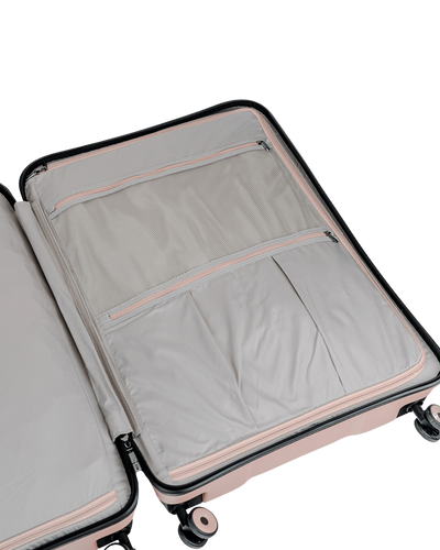 Średnia walizka SwissBags Echo 67 cm Różowy