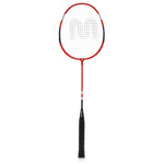 Badminton Set Meteor 2 rackets, 6 ailerons red