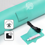 Inflatable air track Meteor 400 cm mint