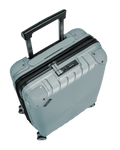 Walizka kabinowa SwissBags Diamond cut 55 cm metaliczny niebieski