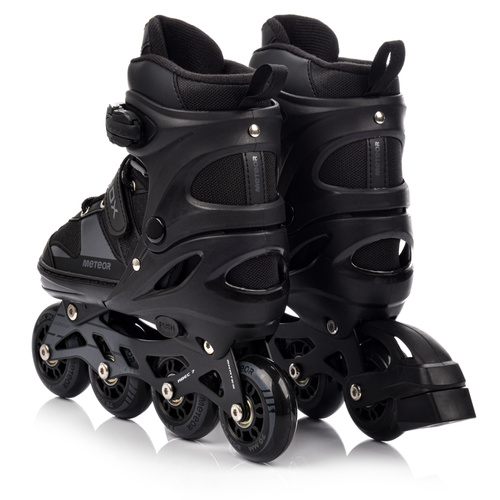 Inline skates Meteor Rox L 38-41 black