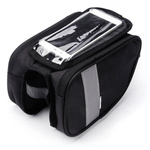 Bicycle top tube bag with mobile phone pocket Meteor Torys