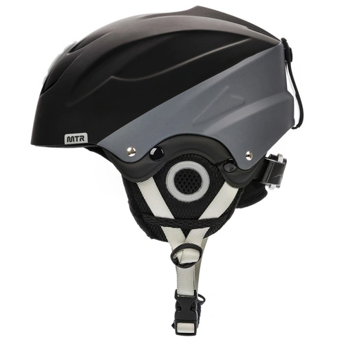 Kask narciarski Meteor Lumi M 55-58 cm czarny/szary