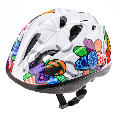 Meteor cycling helmet KS07 S 48-52 cm Colorful Flowers