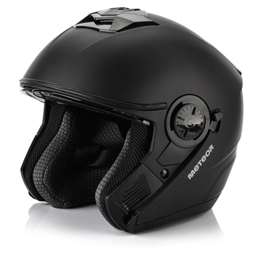 Kask motocyklowy Meteor Hekato L 59-60 cm czarny