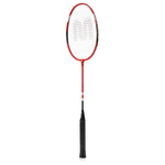 Badminton Set Meteor 2 rackets, 6 ailerons red