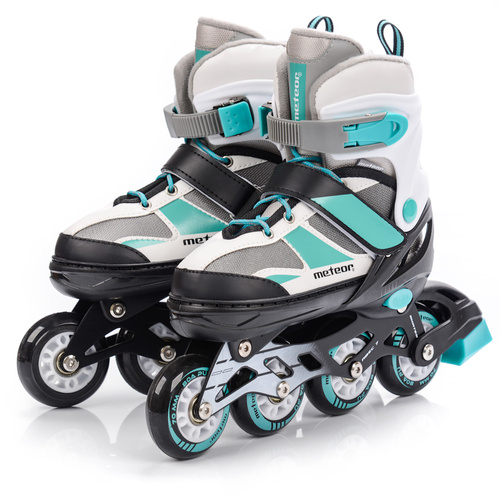 Rolki Meteor L 38-41 miętowy