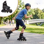 Inline skates Meteor Buzzy L 38-43 black/gold
