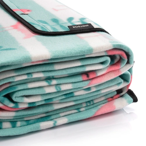 Picnic Blanket Meteor 2XL 200x200 cm flamingos