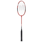 Badminton Set Meteor 2 rackets, 6 ailerons red