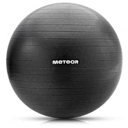 Fitness ball Meteor 65 cm black