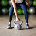 Kettle bell bitumiczny Meteor 8 kg