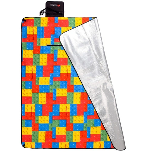 Picnic Blanket Meteor XL 180x200 cm Bricks