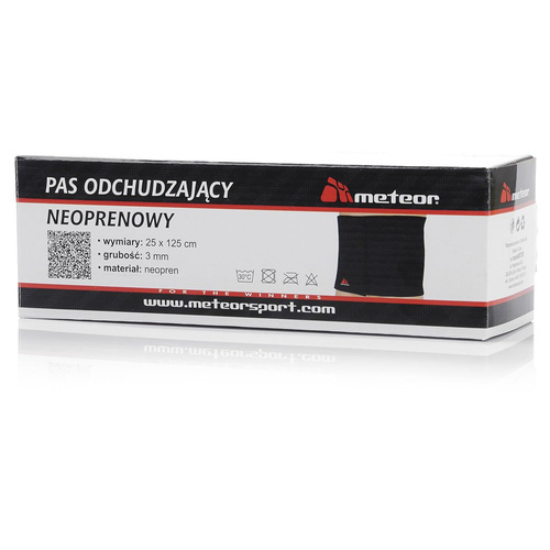 Slimming belt Meteor neoprene 25x125 cm