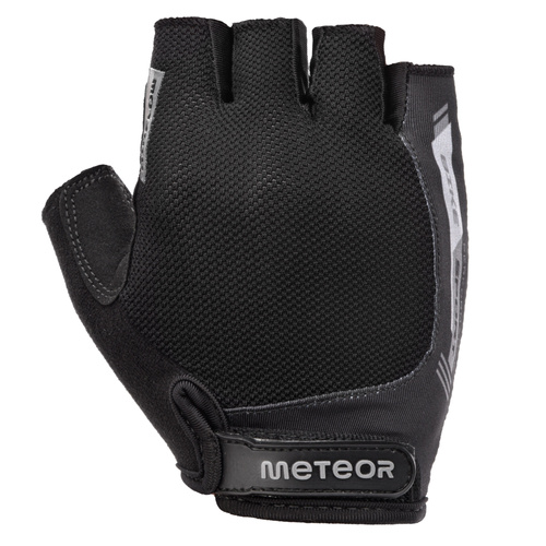 Rękawiczki rowerowe Meteor MX50 L czarny