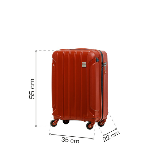 Swissbags Tourist cabin case 55 cm red
