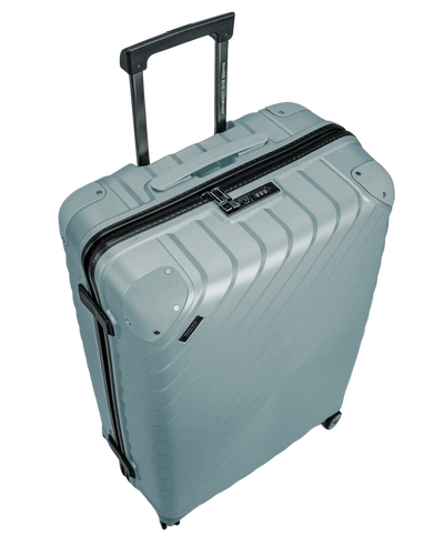 SwissBags Diamond cut medium case 67 cm metallic blue