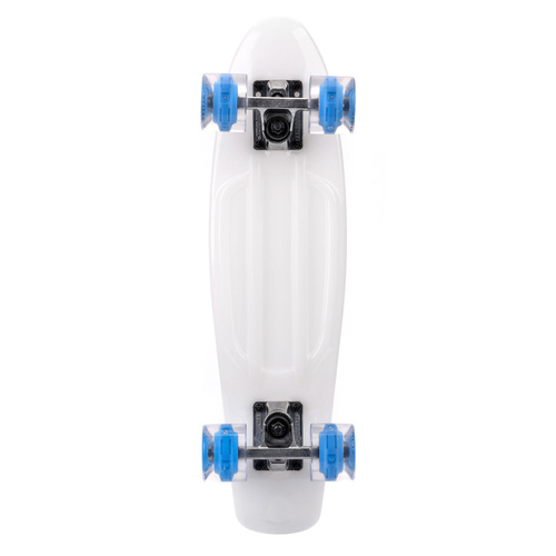 Plastic skateboard Meteor With Led Wheels Transparent
