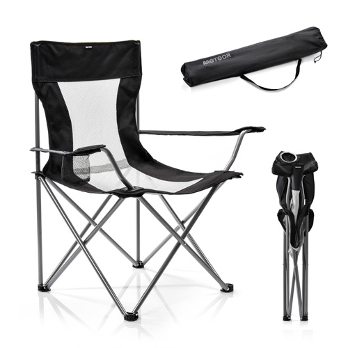Meteor Tripper folding chair black