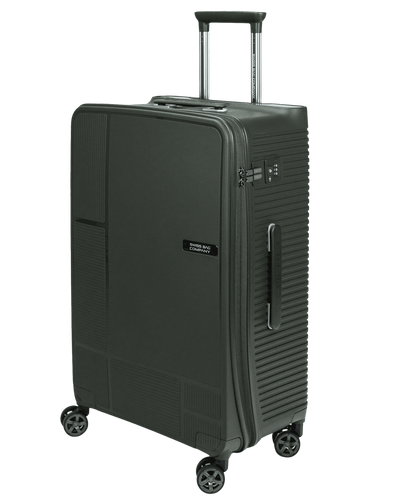 Średnia walizka SwissBags Magna 68 cm zielony