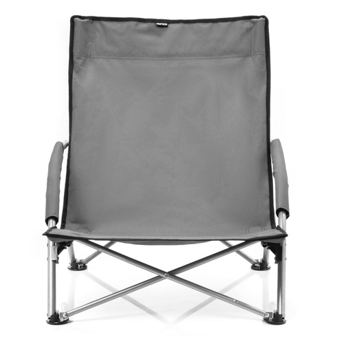 Beach deck chair Meteor Coast gray