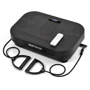Meteor Vibration Platform for Exercise – Remote Control, Resistance Bands, 160 kg Capacity