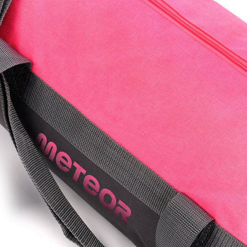 Fitness bag Meteor Siggy 25 l pink/grey