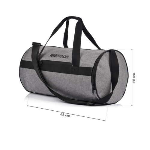 Fitness Bag Meteor Sirin 25 l grey melange/black