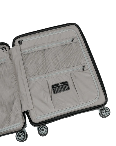 Swissbags Diamond cut cabin case 55 cm metallic blue