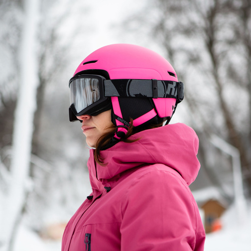Kask narciarski Meteor Avalo M 55-58 cm różowy