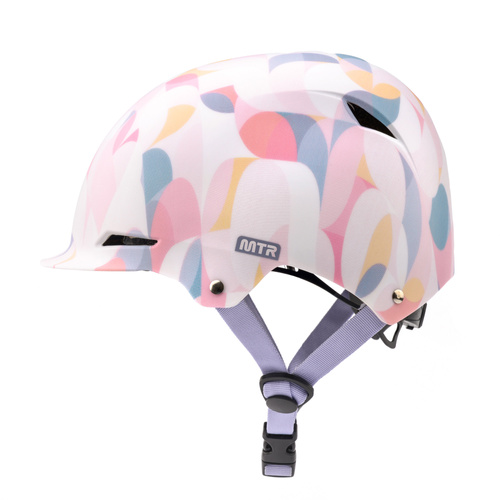 Kids bike helmet KS02 S 48-52 cm Cool Pastel