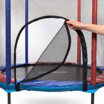 Trampolina dla dzieci Meteor TRP-65P 140 cm niebieski/czerwony