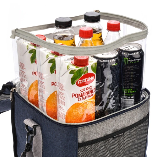 Cooler bag Meteor Frigid 12,5 l dark blue/gray