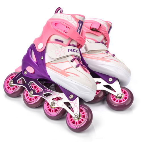 Inline skates Meteor Rox L 38-41 pink
