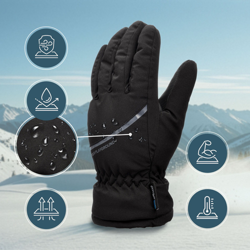Winter gloves Meteor Hiemis XL black