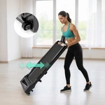 Electric walking pad with handle Meteor
