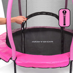 Trampoline for kids Meteor TRP-70 140 cm pink