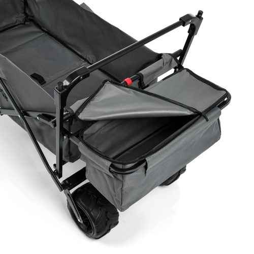 Wózek transportowy z daszkiem Meteor XR-100 szary