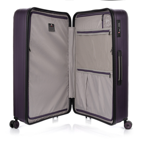 Large case SwissBags Echo 77cm purple