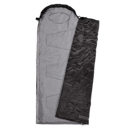 Sleeping bag Meteor Snooze+ black/grey