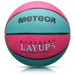Basketball Meteor Layup 5 pink/blue
