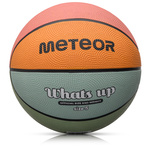 Piłka koszykowa Meteor What's up 5 jasnoniebieski/pomarańczowy