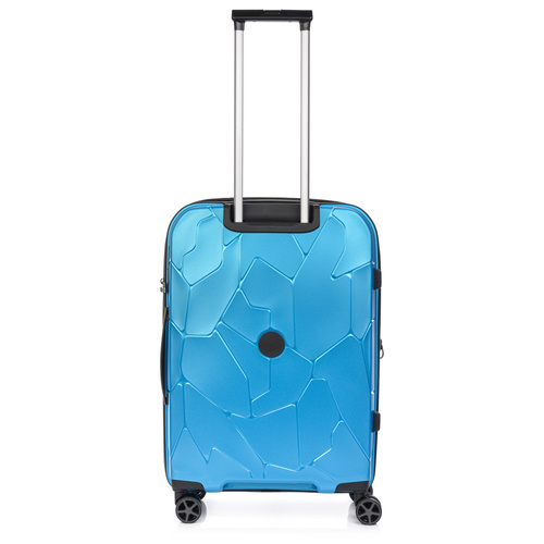 Średnia walizka SwissBags Lava 66 cm niebieski